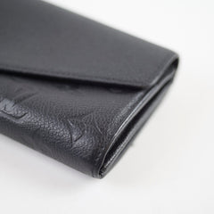 Louis Vuitton Sarah Wallet Empreinte Black