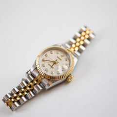 Rolex Datejust 26mm Two Tone Diamond Dial