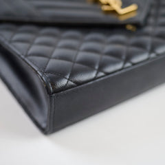 Saint Laurent Envelope Bag Black