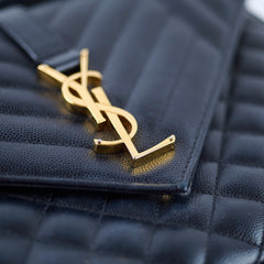 Saint Laurent Envelope Bag Black