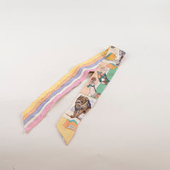 Hermes Grand Theatre Nouveau Silk Twilly
