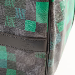 Louis Vuitton Pixel Keepall 50 Bandouliere Damier Grpahite Vert
