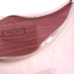 Prada Mini Re-edition 2000 Crossbody Pale Pink