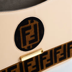 Fendi Fendi Kan I Shoulder Bag Beige