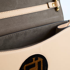 Fendi Fendi Kan I Shoulder Bag Beige
