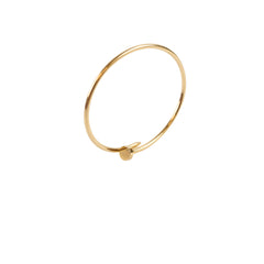 Cartier Juste Un Clou SM Yellow Gold Bracelet Size 18