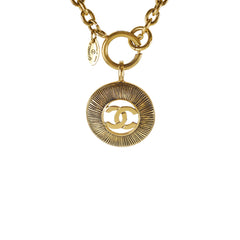 Chanel Vintage Gold Necklace Costume