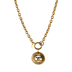 Chanel Vintage Gold Necklace Costume