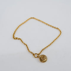 Chanel Vintage Gold Necklace Costume