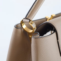 Louis Vuitton Capucine MM Beige