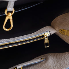 Louis Vuitton Capucine MM Beige