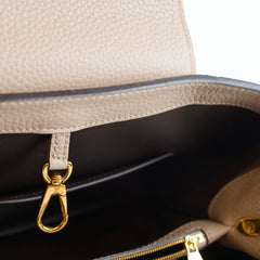 Louis Vuitton Capucine MM Beige