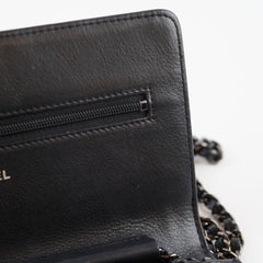 Chanel Boy Quilted WOC Lambskin Black