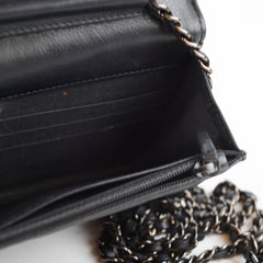 Chanel Boy Quilted WOC Lambskin Black