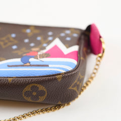 Louis Vuitton Xmas Animation Mini Pochette Bears