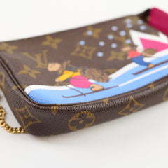 Louis Vuitton Xmas Animation Mini Pochette Bears