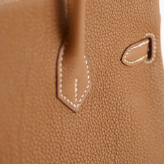 Hermes Birkin 25 Gold with GHW C Stamp