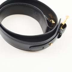 Celine Triomphe Horsebit Belt Black Size 85