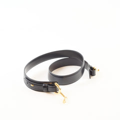 Celine Triomphe Horsebit Belt Black Size 85