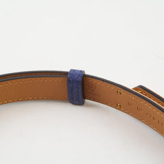 Hermes Kelly Belt Epsom Blue Saphire