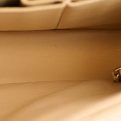 Chanel Classic Flap M/L Beige Caviar SHW