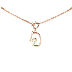 Hermes Tonnerre Collier PM Creme Fashion Necklace