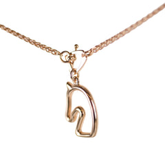Hermes Tonnerre Collier PM Creme Fashion Necklace