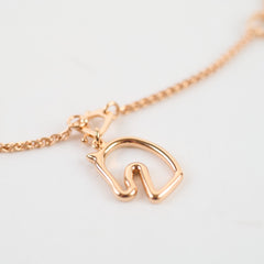 Hermes Tonnerre Collier PM Creme Fashion Necklace