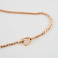 Hermes Tonnerre Collier PM Creme Fashion Necklace