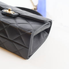 Chanel Retro Twist Black Caviar Microchip