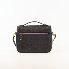 Louis Vuitton Pochette Metis Empreinte Black