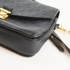 Louis Vuitton Pochette Metis Empreinte Black