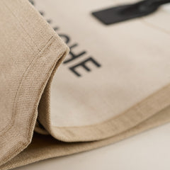 Saint Laurent Saint Laurent Rive Gauche Canvas tote Ivory