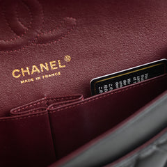 Chanel Small Double Classic Flap Lambskin Black