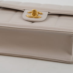 Chanel Mini  Chocolate Bar Flap Calfskin Microchipped