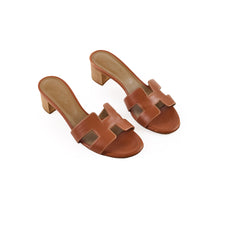 Hermes Oasis Sandals Gold Size 35
