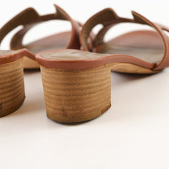 Hermes Oasis Sandals Gold Size 35