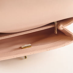 Chanel Caviar Coco Handle Small LGHW Light Pink