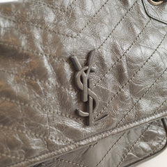 Saint Laurent Medium Niki Bag Storm Grey