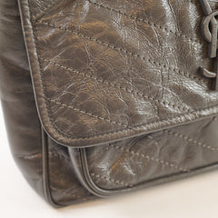 Saint Laurent Medium Niki Bag Storm Grey