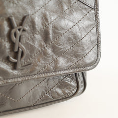 Saint Laurent Medium Niki Bag Storm Grey