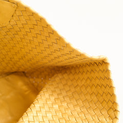 Bottega Veneta Large Intrecciato Cabat Yellow