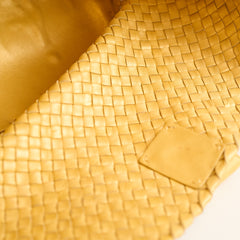 Bottega Veneta Large Intrecciato Cabat Yellow