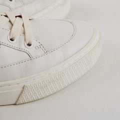 Hermès Deep Leather Sneakers White - Z stamp (2025)