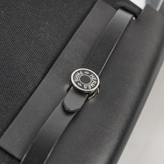 Hermes Mini Herbag Black 20 Laque K Stamp