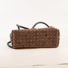 Bottega Veneta Bottega Andiamo Brown Suede Medium