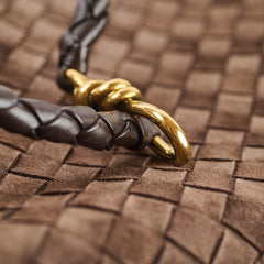 Bottega Veneta Bottega Andiamo Brown Suede Medium