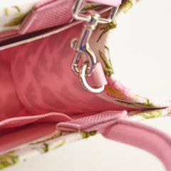 Christian Dior Small Book Tote Flowers Pink