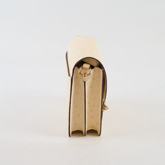 Hermes Mini Roulis Nata Ostrich B Stamp