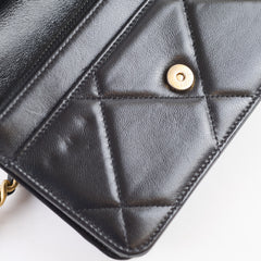 Chanel 19 WOC Shiny Lambskin Black
